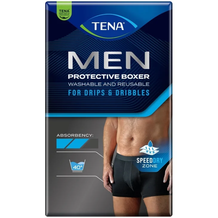 Tena Men Protective Boxer Assorbente Lavabile Misura XL 1 pezzo