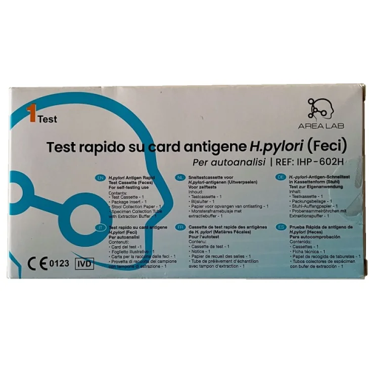 TEST RAPIDO AUTODIAGNOSTICO HELICOBACTER PYLORI