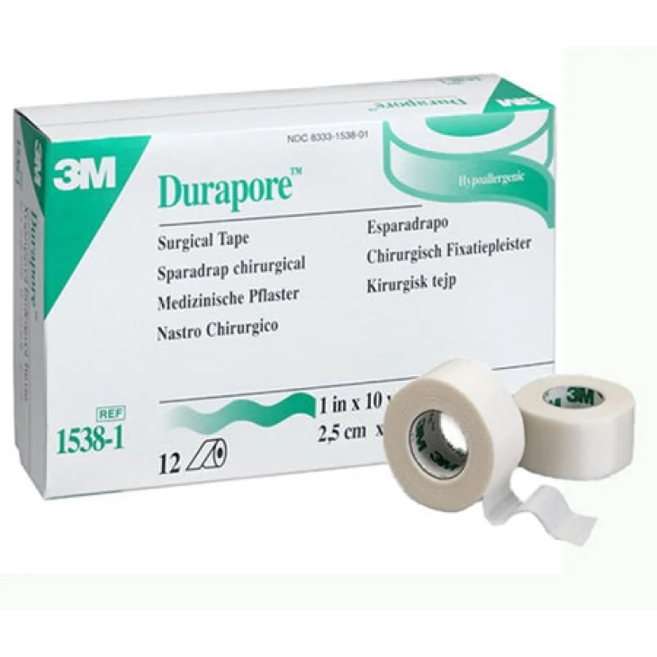 Durapore M9 Cerotto Medicale Adesivo 14x2,5 cm Confezione 12 Pezzi