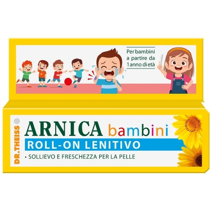 Dr Theiss Roll On Lenitivo Arnica Bambini Sollievo Immediato 15ml
