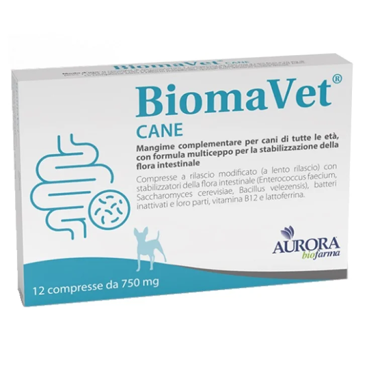 BIOMAVET CANE 750MG 12 CPR
