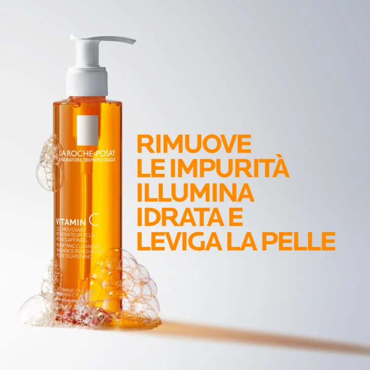 La Roche-Posay Pure Vitamin C Detergente Purificante Pelli Sensibili 200 ml