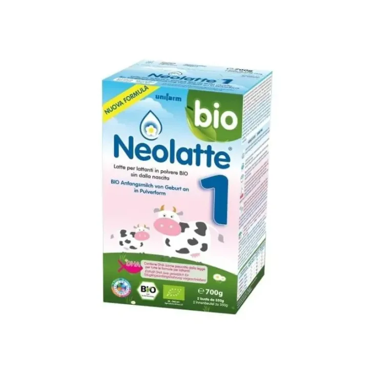 Neolatte 1 Bio ALGAL DHA Latte in Polvere per Lattanti 2 X 350 g Neolatte 1 Bio ALGAL DHA Latte in Polvere per Lattanti 2 X 350 g