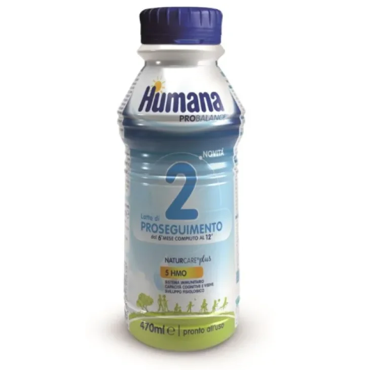 Humana Latte 5HMO 2 per Neonati dai 6 Mesi 470 ml