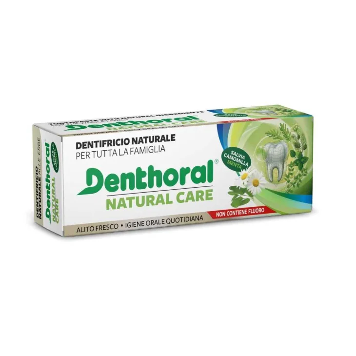 Uragme Denthoral Dentifricio Natural Care per Igiene Orale Quotidiana Uragme Denthoral Dentifricio Natural Care per Igiene Orale Quotidiana