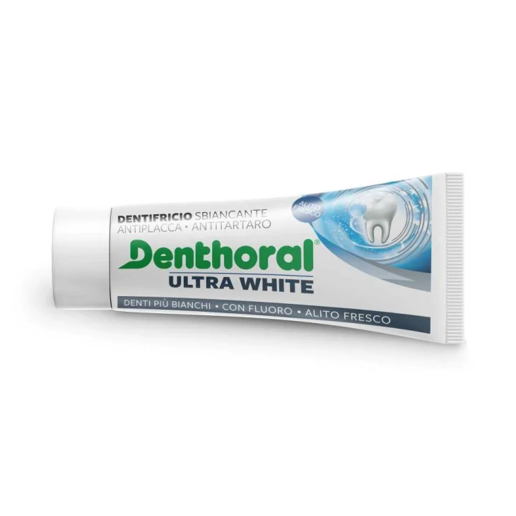 Uragme Denthoral Ultra White Dentifricio Sbiancante Igiene Orale Quotidiana 75 ml Uragme Denthoral Ultra White Dentifricio Sbiancante Igiene Orale Quotidiana 75 ml