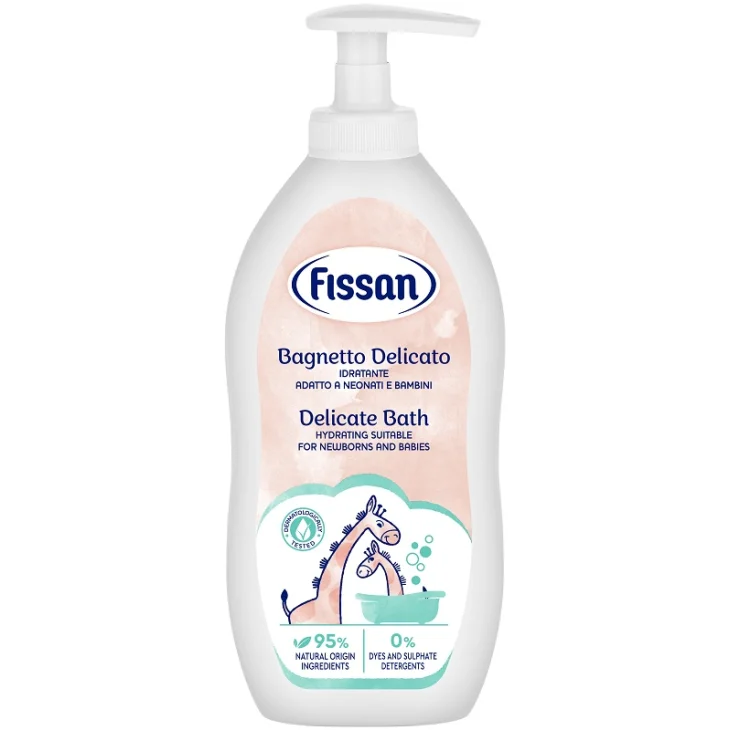 Fissan Bagnetto Delicato New Detergente Idratante per Bambini 400 ml