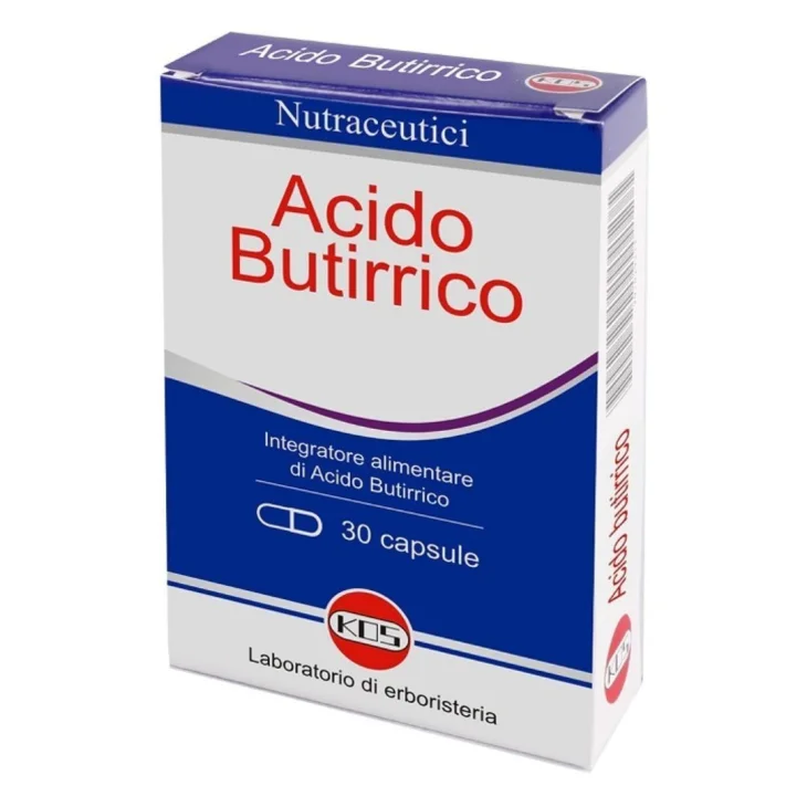 Kos Acido Butirrico Retard Integratore Benessere Intestinale 30 Capsule Kos Acido Butirrico Retard Integratore Benessere Intestinale 30 Capsule