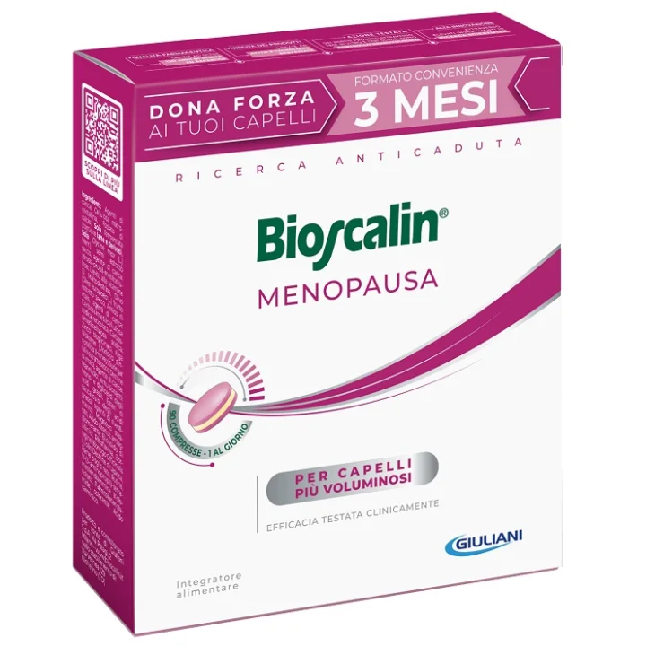 Bioscalin Menopausa Integratore Alimentare per Capelli Voluminosi 90 compresse