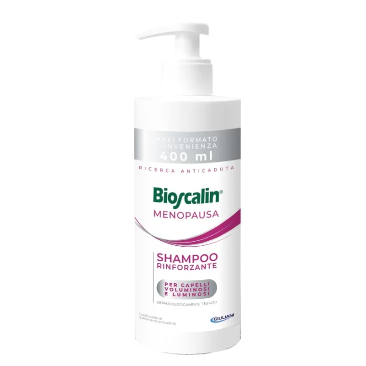 Bioscalin Menopausa Shampoo Rinforzante Capelli Fragili e Sottili 400 ml