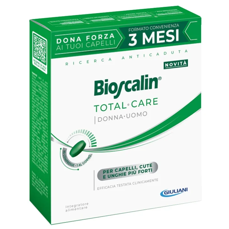 Bioscalin Total Care Integratore Capelli Cute e Unghie 90 compresse