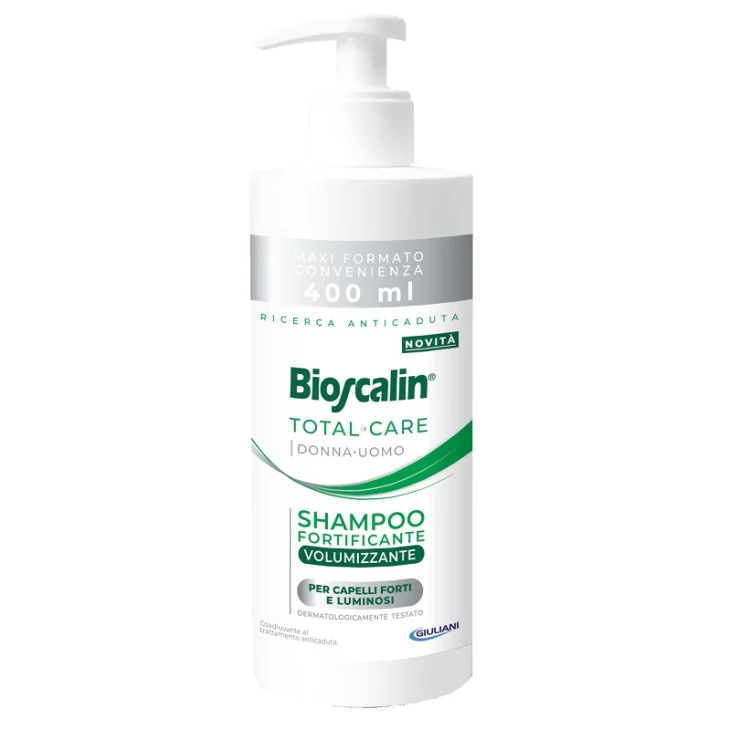 Bioscalin Total Care Donna-Uomo Shampoo Fortificante Volumizzante 400 ml