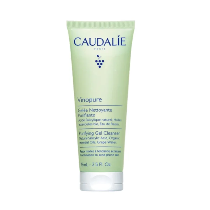 Caudalie Vinopure Gel Detergente Purificante Viso 75 ml