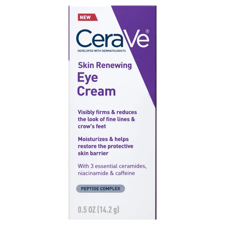 CeraVe Skin Renewing Crema Contorno Occhi Peptidi Per i Primi Segni dell'Età 15ml