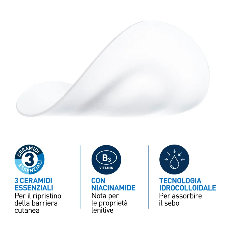 CeraVe Patches Idrocolloidali Anti Brufoli Trasparenti e Invisibili sulla Pelle 22 pezzi