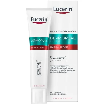 Eucerin Dermopure Clinical Hydra Repair Trattamento Lenitivo per Pelle a Tendenza Acneica 40 ml Eucerin Dermopure Clinical Hydra Repair Trattamento Lenitivo per Pelle a Tendenza Acneica 40 ml