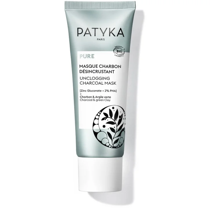 Patyka Pure Maschera Dermopurificante al Carbone Confezione 50 ml Nuova Formula