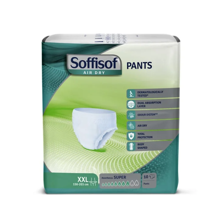 Soffisof Pants Mutandine Assorbenti Super XXL 10 pezzi