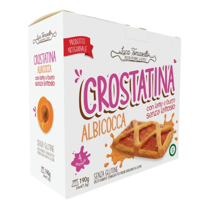 Tomasello Crostatine all'Albicocca Senza Glutine 190 g