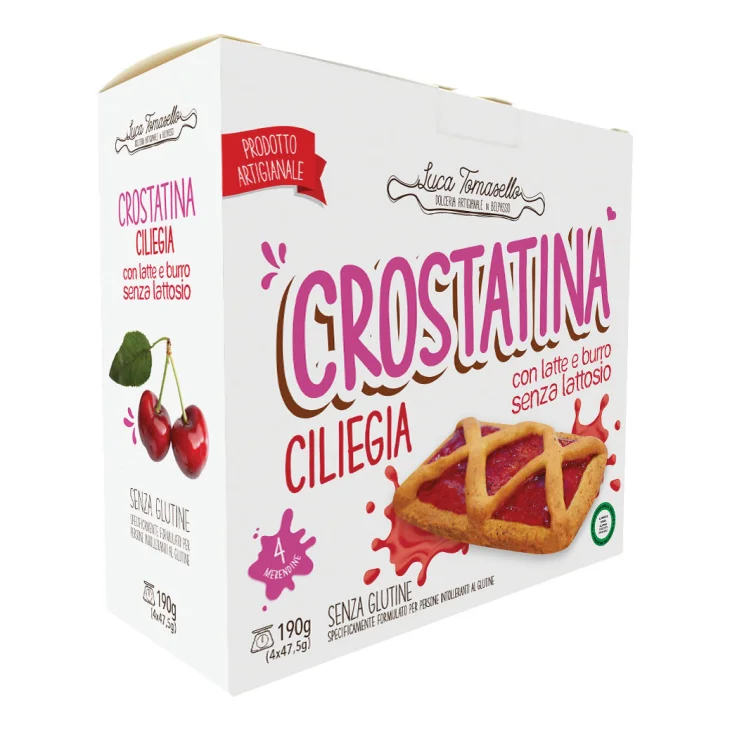 Tomasello Crostatina alla Ciliegia Senza Glutine 190 g