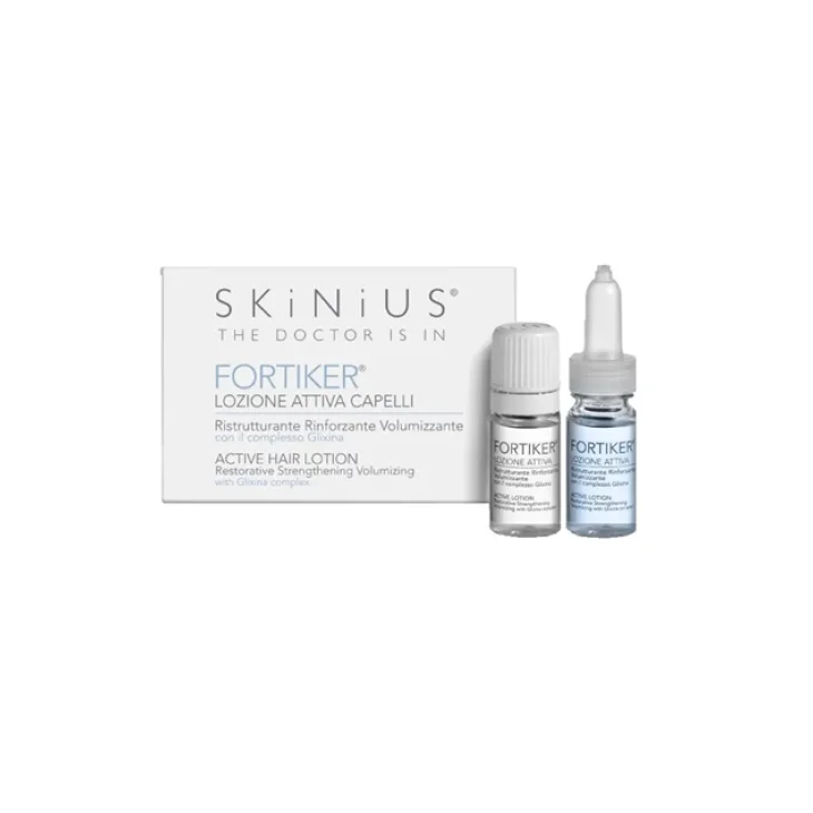 Skinius Fortiker Lozione Attiva Ristrutturante Rinforzante 8 flaconcini