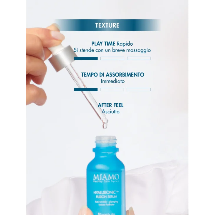 Miamo Hyaluronic14+ Serum 30ml Rimpolpante e Idratante + Fusion Cream Viso Antirughe 5 ml Miamo Hyaluronic14+ Serum 30ml Rimpolpante e Idratante + Fusion Cream Viso Antirughe 5 ml