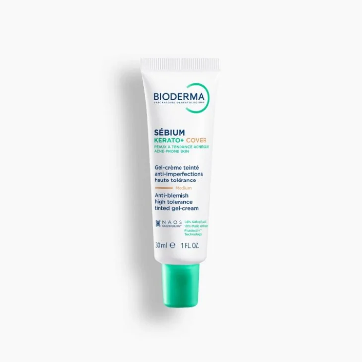 Bioderma Sebium Kerato+ Cover Trattamento Colorato Anti-imperfezioni 30 ml