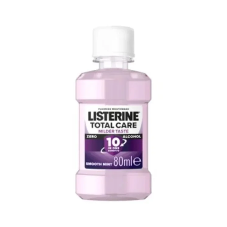 Listerine Total Care Collutorio Igiene Orale Formato da Viaggio 80 ml