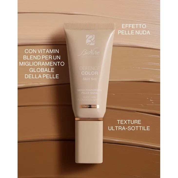 BioNike Defence Color Skin Tint Siero Fondotinta Viso Colore 1.5 Cream 30 ml