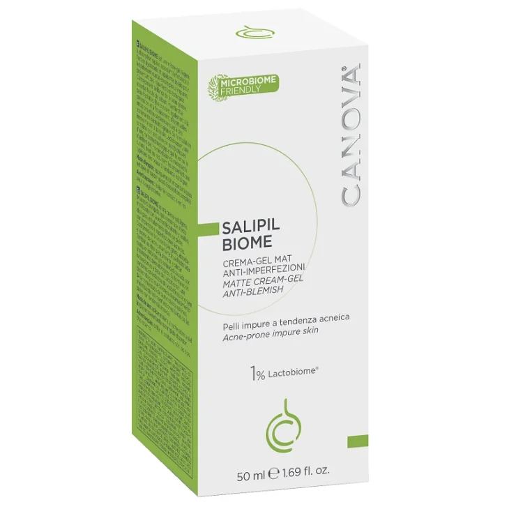 Canova Salipil Biome Crema-Gel per Pelli Impure con Imperfezioni Acneiche 50 ml Canova Salipil Biome Crema-Gel per Pelli Impure con Imperfezioni Acneiche 50 ml