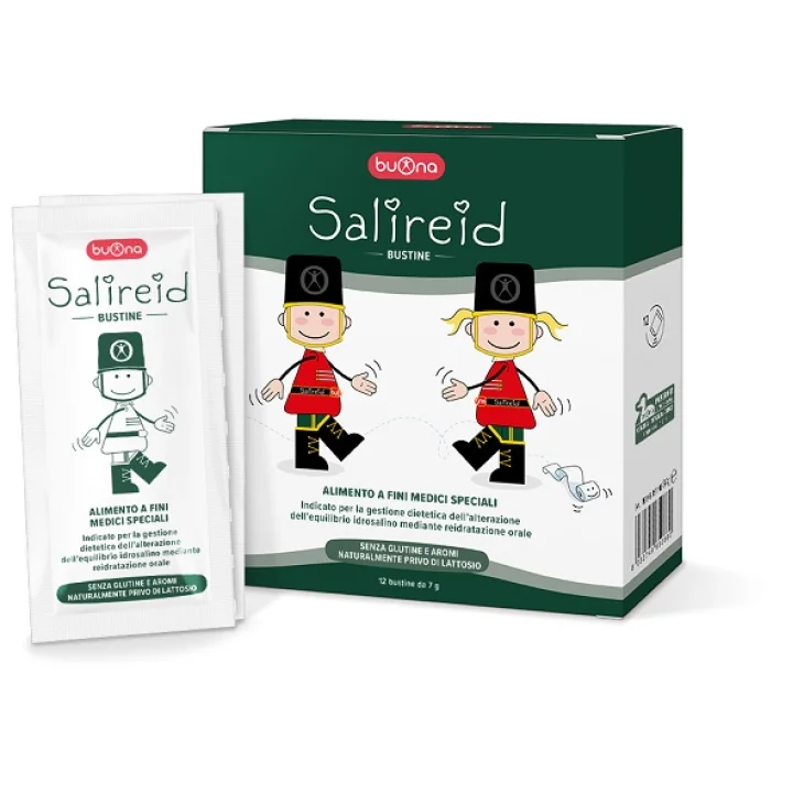 Buona Salireid Integratore di Sali Minerali 12 bustine da 7 g
