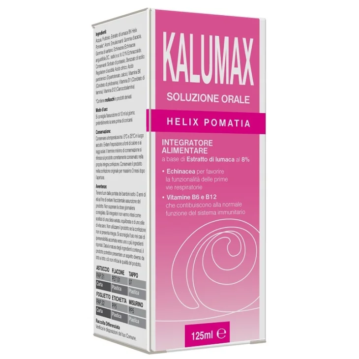 Kalumax Sciroppo per Tosse e Catarro per Adulti e Bambini 125 ml