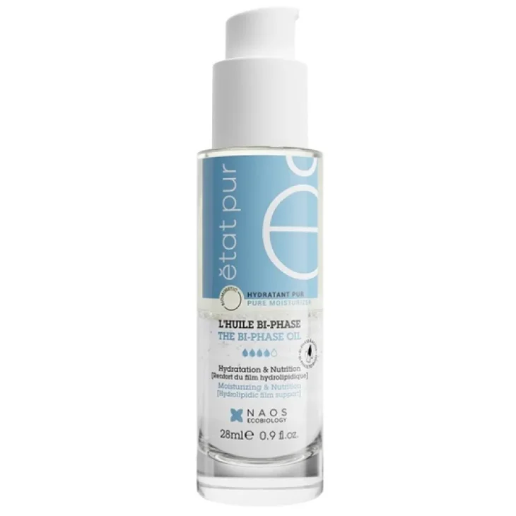 Etat Pur The Bi Phase Oil Olio Bifasico Idratante e Nutriente per viso e collo 28ml
