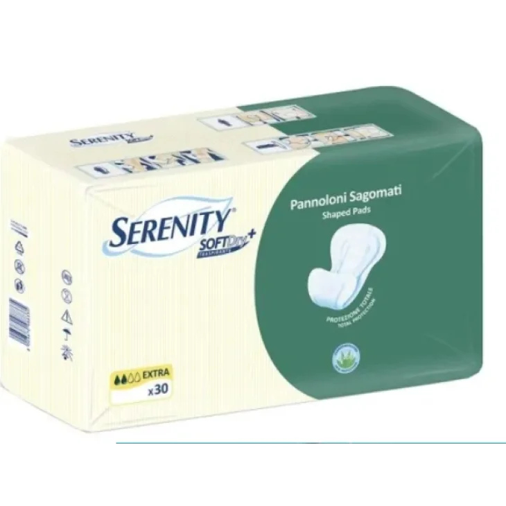 Serenity Pannolino Sagomato Soft Dry Sensitive Extra 30 pezzi Serenity Pannolino Sagomato Soft Dry Sensitive Extra 30 pezzi