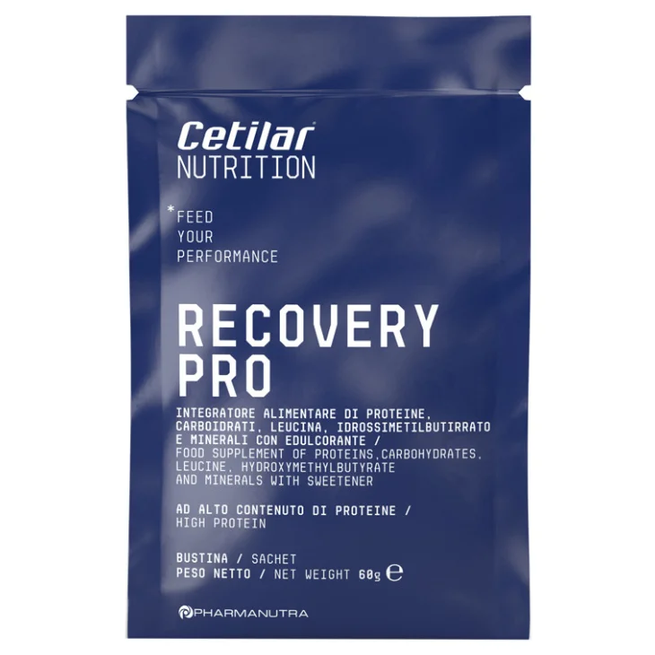 Cetilar Recovery Pro Integratore Proteine Post Workout Polvere 60g Cetilar Recovery Pro Integratore Proteine Post Workout Polvere 60g