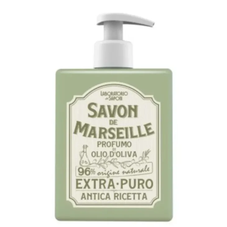Laboratorio dei Saponi Sapone di Marsiglia Olio di Oliva 500 ml