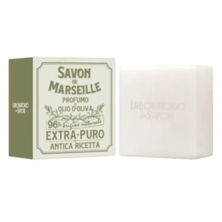 Laboratorio dei Saponi Sapone Marsiglia Vegano all'Olio d'Oliva Saponetta 100 g
