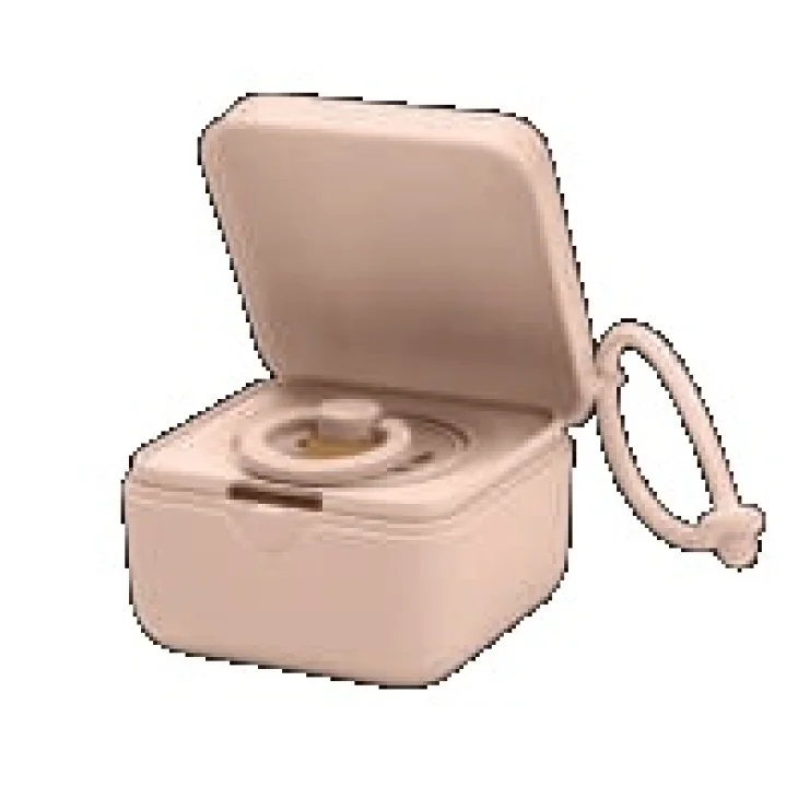 BIBS Box Portasucchietto Colore Rosa Cipria 1 pezzo