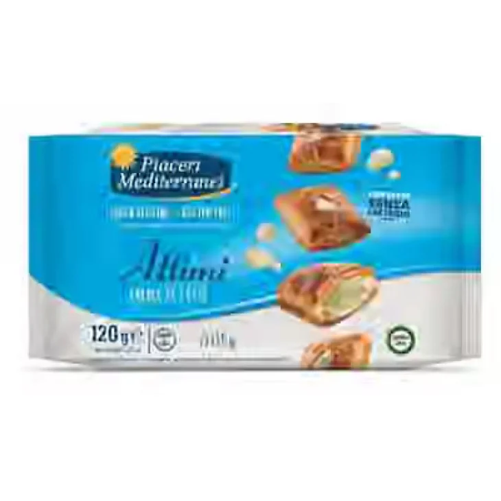 Piaceri Mediterranei Attimi Crema al Latte Dolcetti Senza Glutine e Lattosio 12 Pezzi Piaceri Mediterranei Attimi Crema al Latte Dolcetti Senza Glutine e Lattosio 12 Pezzi