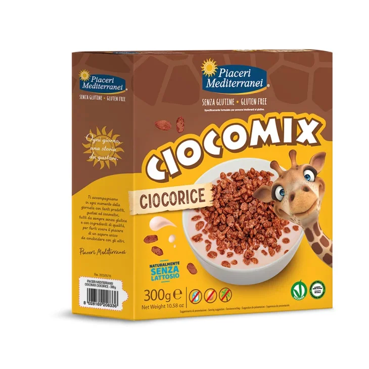 Piaceri Mediterranei Cerealoro Anellini Rainbow Cereali Senza Glutine e Lattosio Piaceri Mediterranei Cerealoro Anellini Rainbow Cereali Senza Glutine e Lattosio