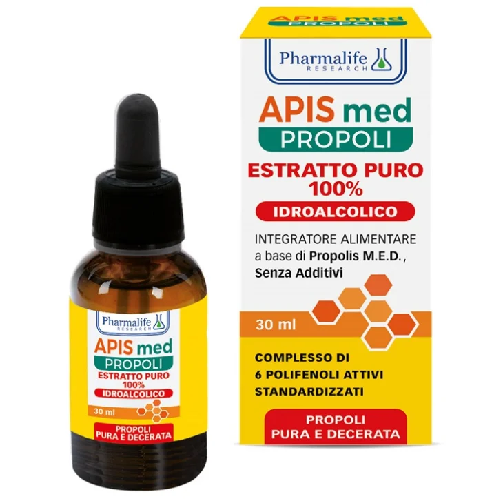 Pharmalife Research Apis Med Propoli Estratto Puro Idroalcolico 30 ml