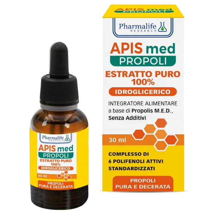 Pharmalife Research Apis Med Propoli Estratto Puro Idroglicerico 30 ml