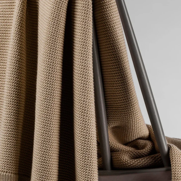 Nannafrufru Copertina Bamboo e Cotone Sabbia