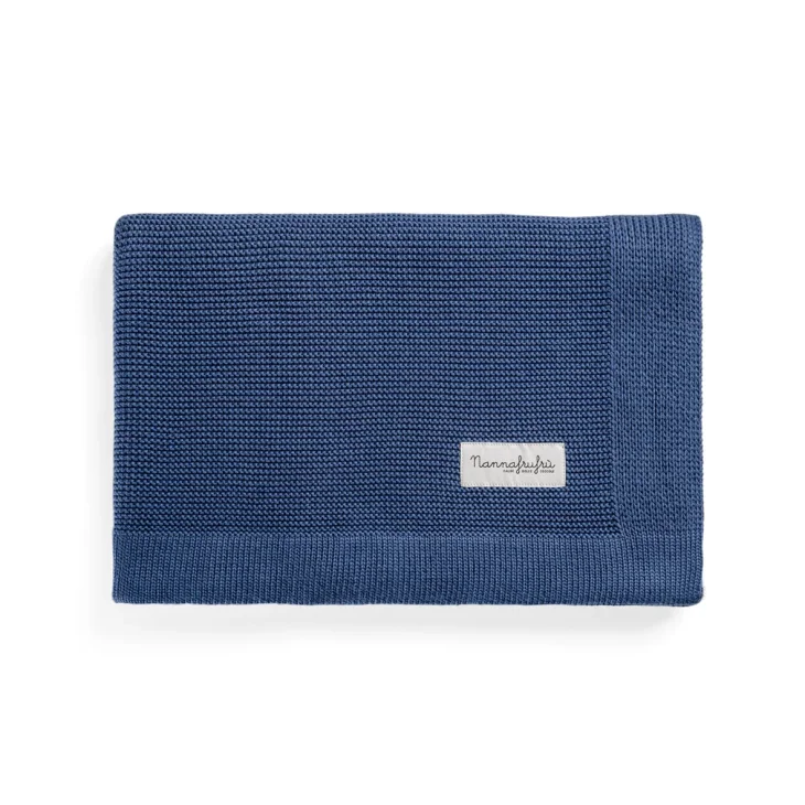 Nannafrufru Copertina Bamboo e Cotone Denim