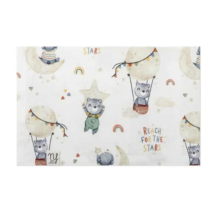 Nannafrufru Mussola in Bamboo Fantasia Little Star 1 pezzo