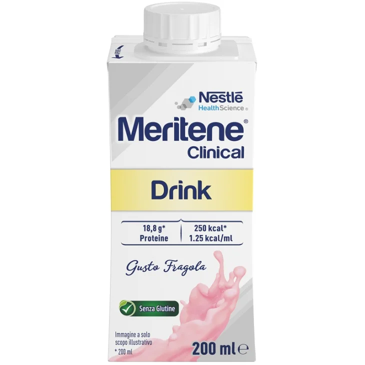 MERITENE CLINICAL STRAWB 200ML