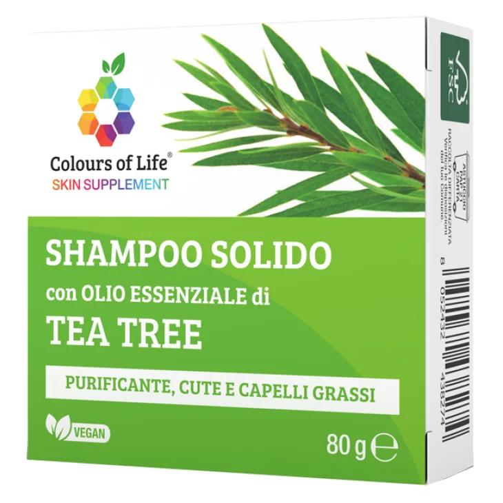 TEA TREE SHAMPOO SOLIDO80G COL TEA TREE SHAMPOO SOLIDO80G COL