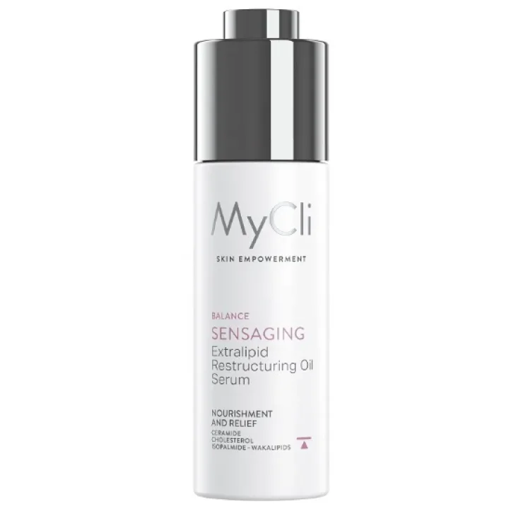 Mycli Balance Sensaging Oil Serum Extralipid Ristrutturante per Secchezza e Pelle Sensibile 30 ml