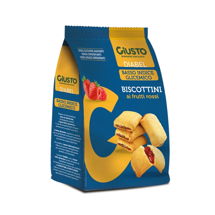 Giusto Diabel Biscottini ai Frutti Rossi 250 g Prezzo Speciale Giusto Diabel Biscottini ai Frutti Rossi 250 g Prezzo Speciale
