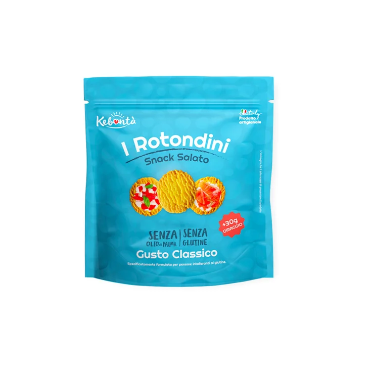 Ke Bont&agrave; Rotondini Classico Snack Salato Senza Glutine 180g